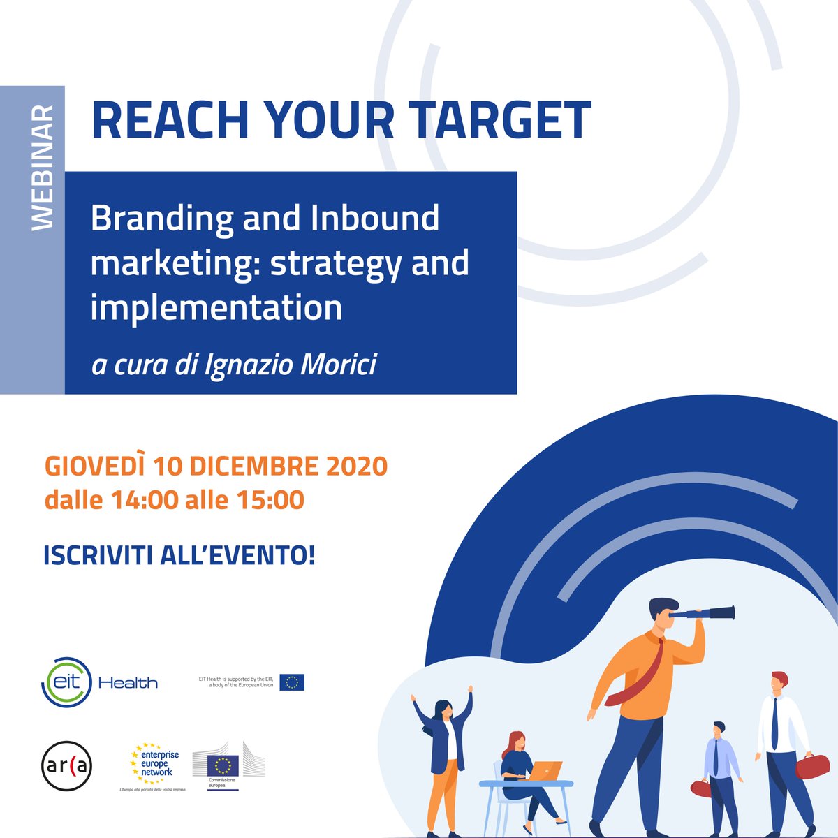 ArcaIncubatore's tweet photo. Il #brand  è il cuore pulsante di ogni realtà produttiva.
Iscriviti al #webinar “Branding and Inbound marketing: strategy and implementation” con @ignaziomorici  
⏰Quando? Il 10/12 ore 14/15
📝Iscriviti adesso: https://t.co/TJt27vDiqk
Scopri altri webinar https://t.co/adKDL779sF https://t.co/0xo02iKJgo