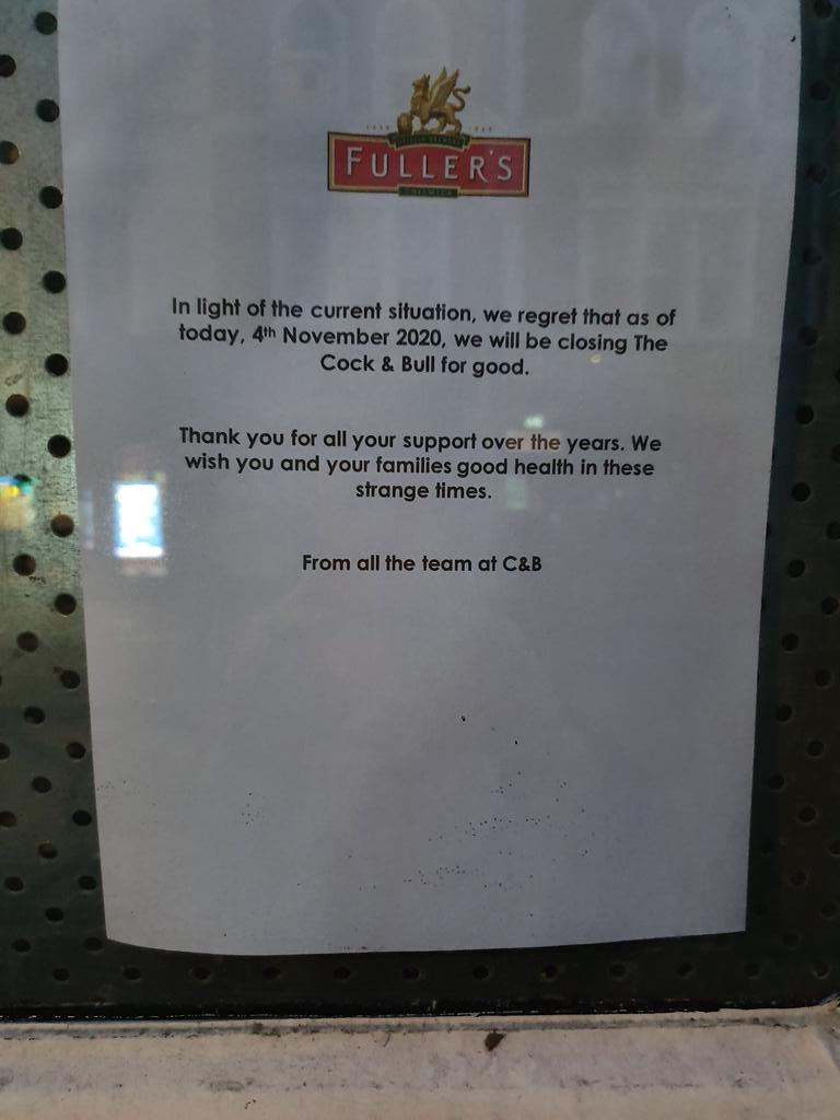 mikeparry8's tweet image. OK FOLKS .. it&apos;s getting really serious now .. I&apos;m losing the war to save our pubs .. this previously busy town-centre pub in Surrey has closed forever .. metal plates over the doors and windows .. never to open again .. it&apos;s the mad Tier and meal system .. @talkRADIO 5-7pm ..