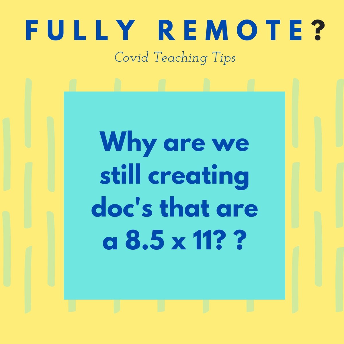 KerryParrishArt's tweet photo. Look at the resources kids are using then scale your docs to match!
Want more tips - come to our #postersession 1pm Central Time - Instructional Design -Rapid Revamps for Remote,Hybrid or In Person Learning.
#gamechanger #Fomat #ISTE2020 https://t.co/fiAiLqDpQO