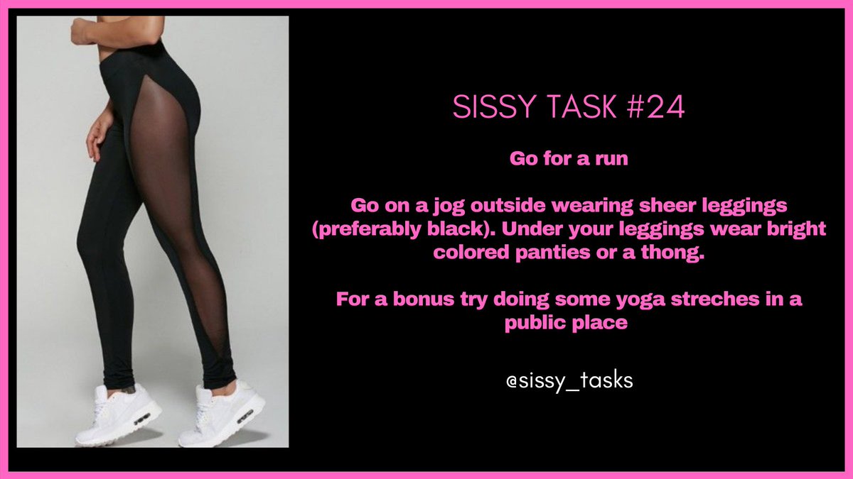 Sissy tasks