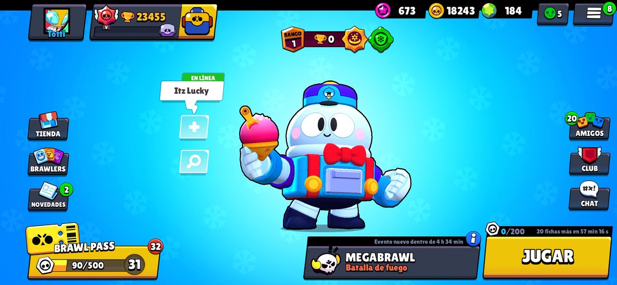 im_not_totti's tweet photo. Finalmente Louโ๏ธโ๏ธโ๏ธ๐ง๐ฅฐ
#BrawlStars #newbrawler #brawlgame https://t.co/fYebXvqWLM