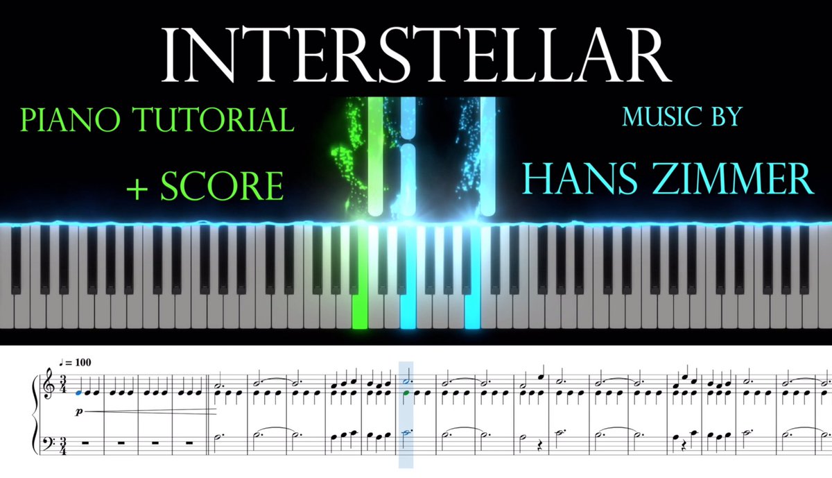 🎬 Tutoriel piano avec suivi de partition ! Magnifique musique d’Hans Zimmer pour le film Interstellar... ➡️ youtu.be/8ZC4K0jPY2k 
#fcpx #edmus #musescore #FinalCutPro #Interstellar <a href="/HansZimmer/">Hans Zimmer</a> @edmustech
