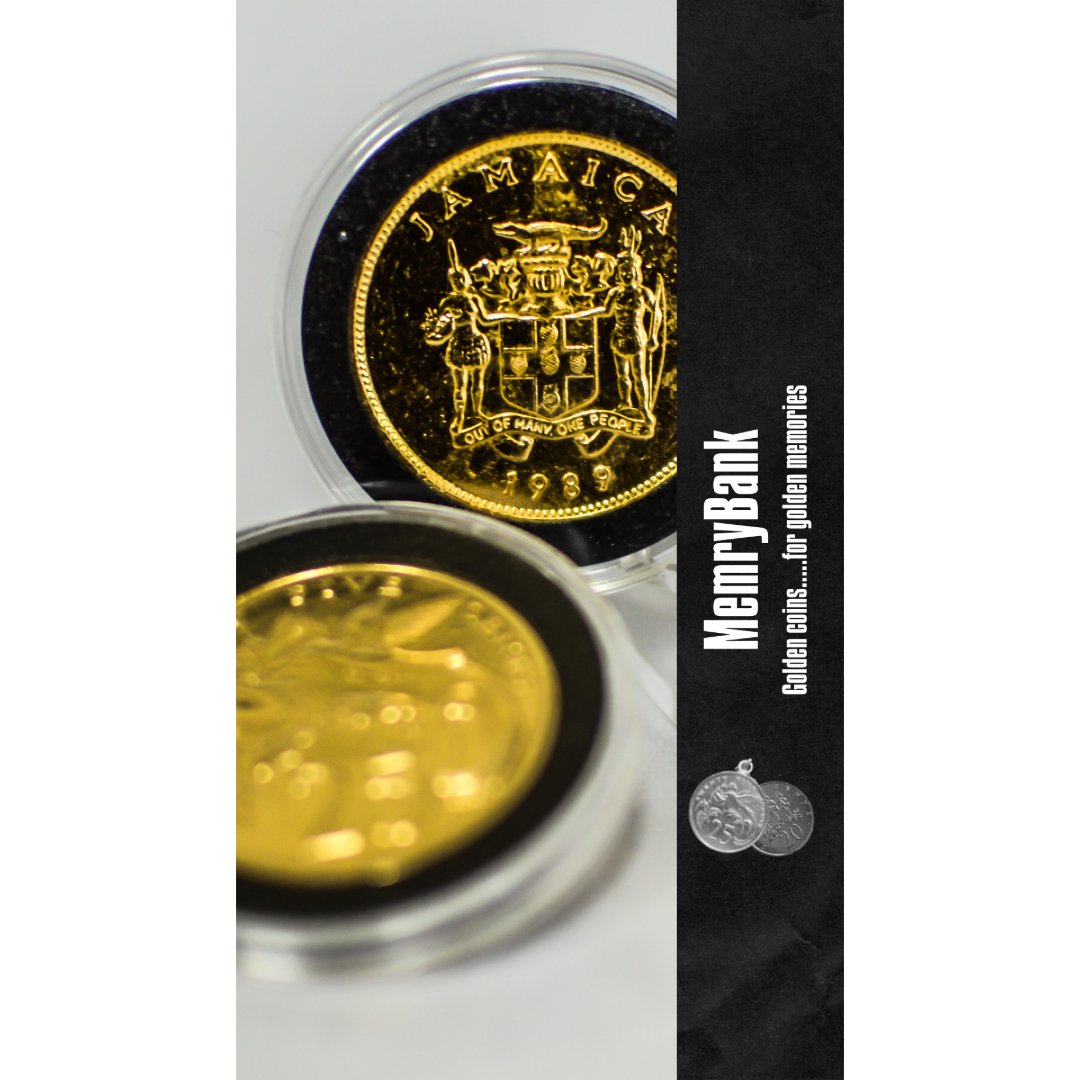memrybank's tweet image. A coin&apos;s grade is a main determinant of its value. 
#coinsofinterest #circulatedcoins #minterror #historical #significance #coinsforsale #coinsfordisplay #coinsforsale #bankofjamaica #oldcoins #historiccoins #silvercoins #goldcoins #goldplatedcoins
