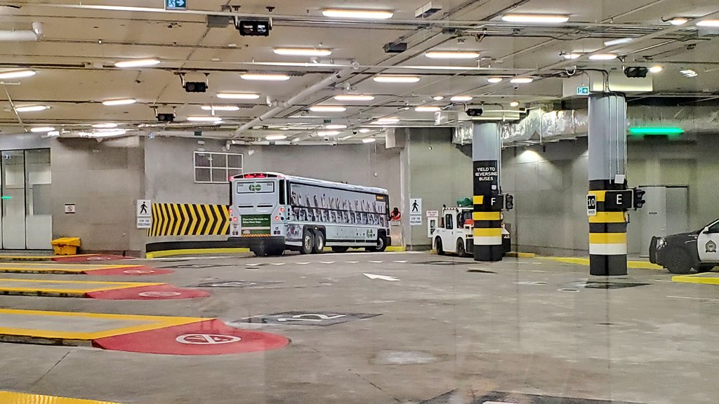 First  @GOtransitBus departure for Oshawa via Pickering, Ajax, and Whitby.  #gotransit