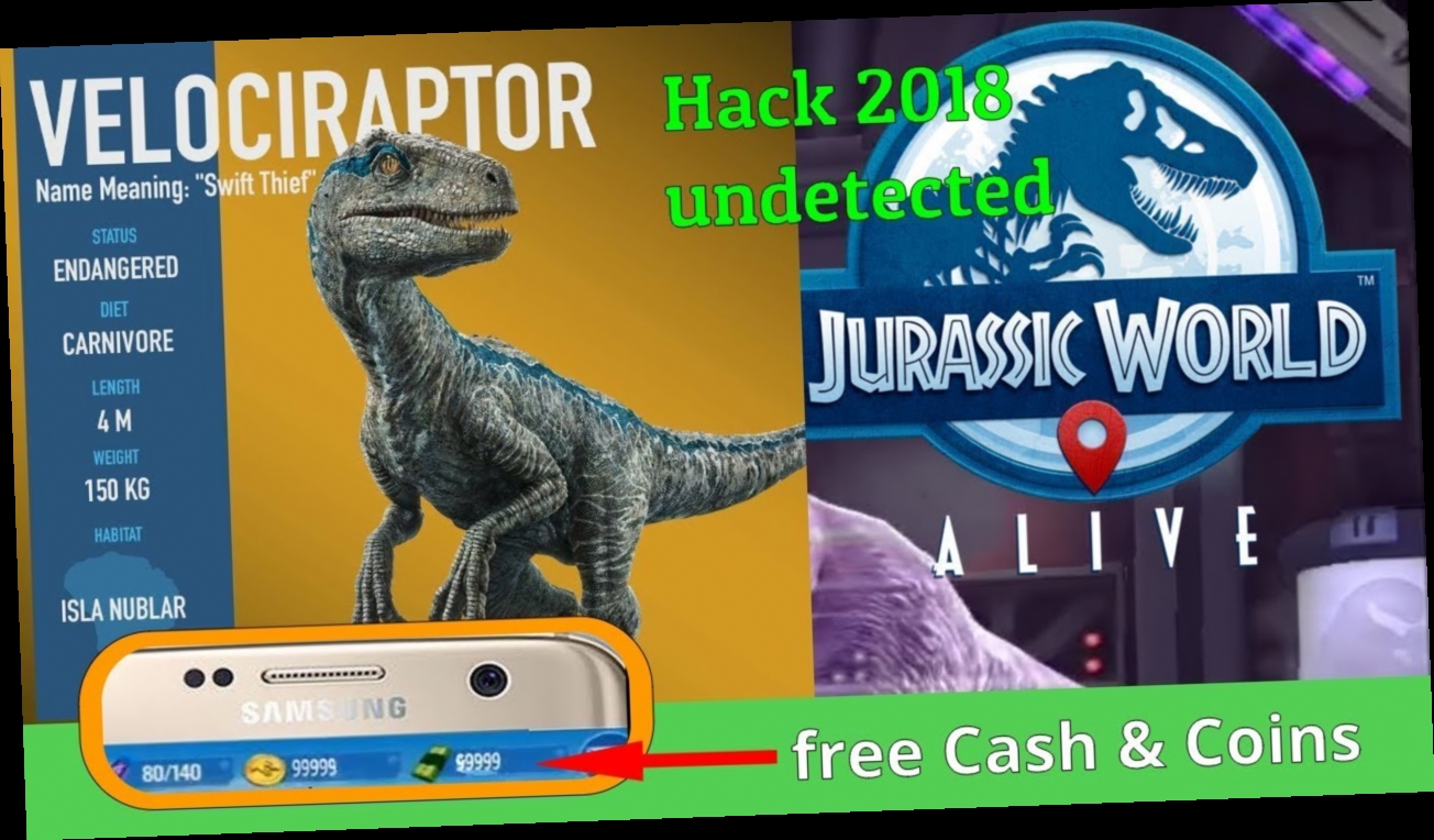 jurassic world alive money cheat / Twitter