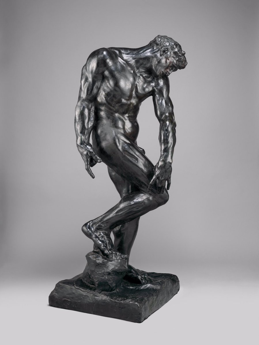 96/« Adam » - Sculpture d’Auguste Rodin (1880-1881). Jonathan Joestar - Phantom Blood, Chapitre 44 (1987).