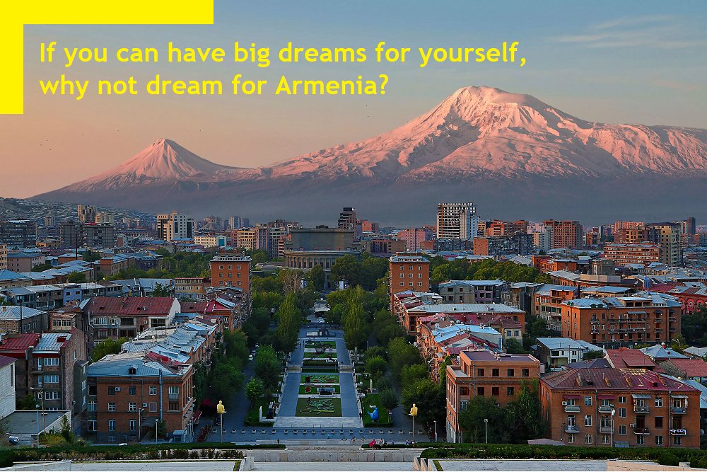 ArmenianPulse's tweet photo. We dream of nation-building 🇦🇲 We cannot achieve this by fomenting social divisions, by floundering in the current crisis...
➡️https://t.co/GZU4qh1IPp

If you can have big dreams for yourself, why not dream for Armenia?
Join us to build a milestone in our nation-building process! https://t.co/vrgPB96IQR