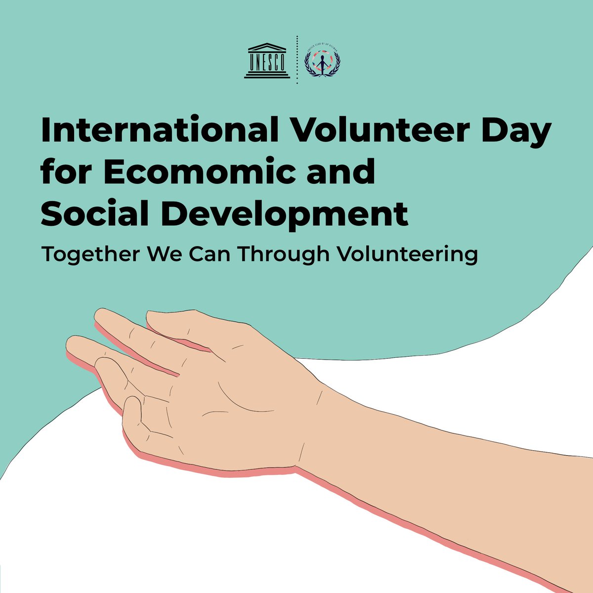 UNESCOClubUPD's tweet photo. On International Volunteer Day for Economic and Social Development, let's advocate, encourage, and celebrate the heroic acts of our Filipino volunteers during this pandemic.

Read more: https://t.co/PaOlgBobLl

#UNESCOClubOfUPD
#InternationalVolunteersDay https://t.co/HXCdGWmNh1