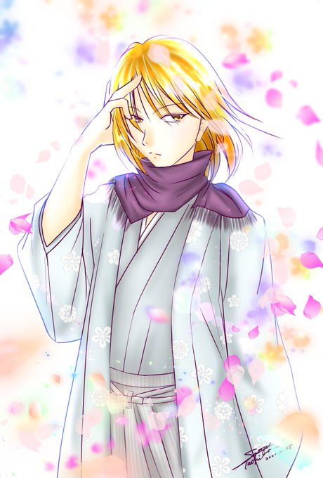 和装男子のtwitterイラスト検索結果 古い順
