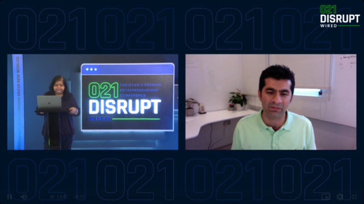 OpenMicPK's tweet photo. Two brilliant individuals right now on screen for a Firewide Chat at #021Disrupt2020 

@jehan_ara from @TheNestiO 
@MudassirSheikha from @CareemPAK @careem https://t.co/3UuDuDH7My