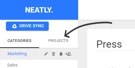 useNeatly's tweet photo. What's the shelf life of most of your Google Drive docs? A couple of weeks?

But they end of cluttering your drive, making it harder to find the files you use regularly.

Neatly's upcoming Projects feature is the UI that keeps the projects but removes the clutter. https://t.co/Z5or8f17lX