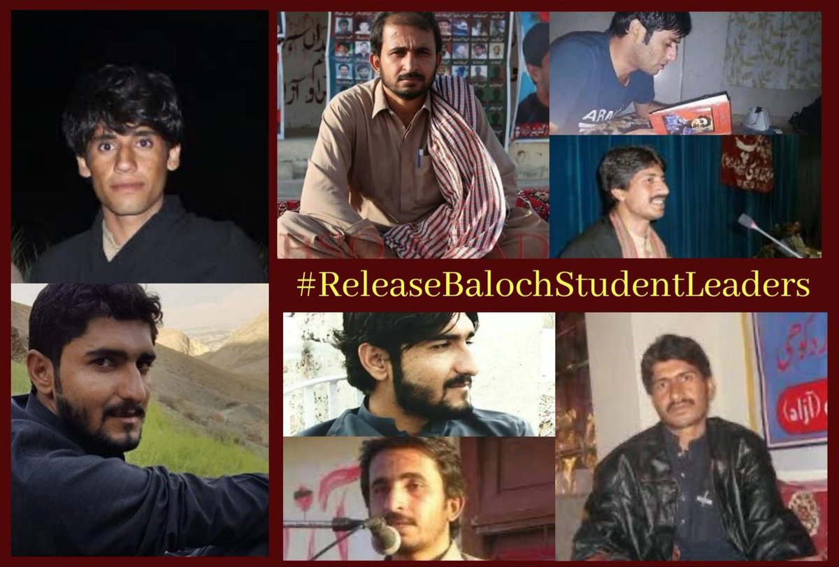We appeal to UNO, Human rights organizations &amp; International community to urge Pakistan for the immediate release of all Baloch leaders held in its secret torture cells &amp; to put an end to all human rights violations in Balochistan 
#ReleaseBalochStudentLeaders