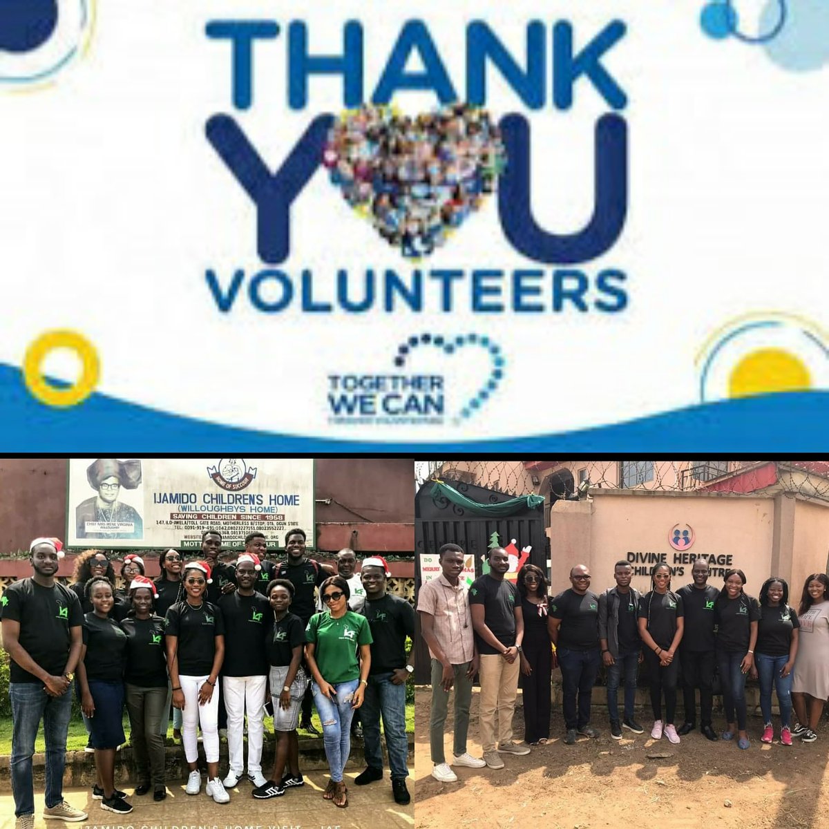 IAFNG's tweet photo. On this special "International Volunteers Day", we say a million thanks to all our volunteers. You're the reason we are able to make impact in our own little way.

As you care for others may God cater for you and all that you hold dear. Amen.

#happyinternationalvolunteersday https://t.co/cFYVPIh5WP