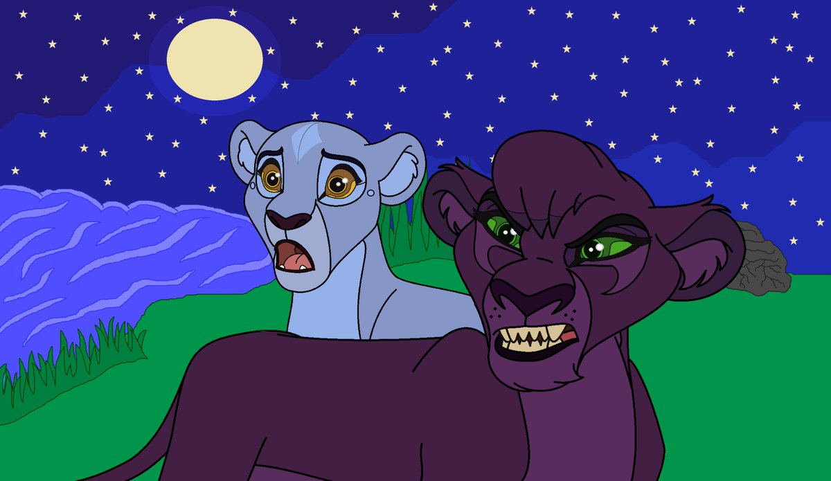 The ancient lovers of the past, Kyoga and Karabi from <a href="/myprideseries/">My Pride: The Series</a>  episode 8. I've felt so tempted to do something like this for a week.
#MyPrideSeries #mypride #fanart #Kyoga #Karabi