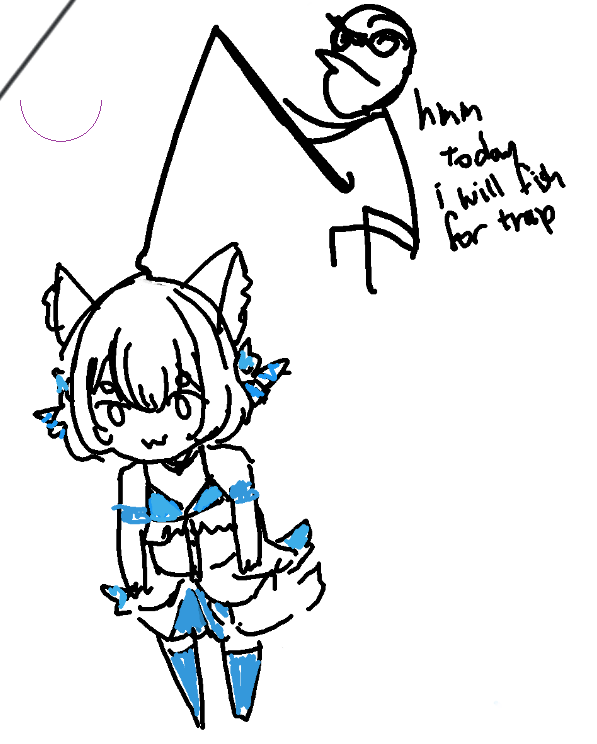 Vaigh1's tweet photo. one of my drawpile pieces on @TsinniBun's stream lmao why did I make this https://t.co/hoC5QX3Cic