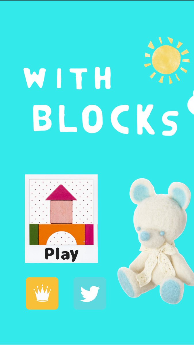 lanabdeir's tweet photo. Let's play with Blocks! #withBlocks
iOS:https://t.co/Qj7S00O64V 
Android: https://t.co/PgsovnpG7k https://t.co/9H1apyrTOi