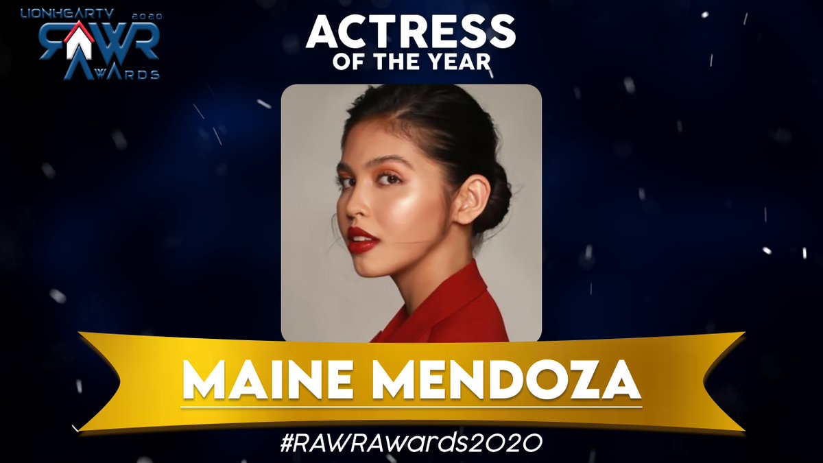 Congrats to Actress of the Year! Maine Mendoza!

FB: facebook.com/LionhearTV/vid…
TY: youtube.com/watch?v=FyNwmQ…

#RAWRAwards2020 #LionhearTV #MaineMendoza #ActressOfTheYear