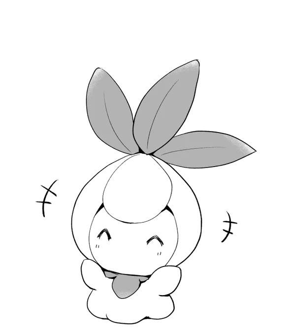 練習で描いたチュリネ 