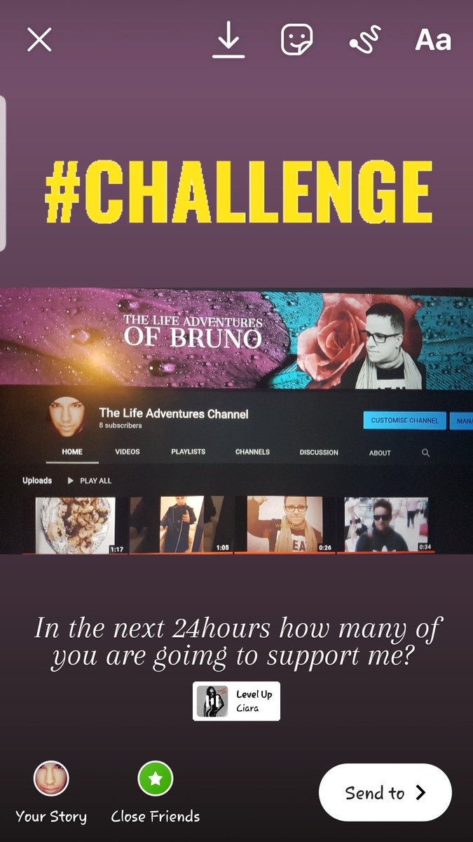 ItsBrunos_Blog's tweet photo. So hi everyone, I have just started an entertaining channel that will garantee to put a smile on your face at anytime anyway! Please take a look and enjoy! I have been set a challenge to get 300 subscribers by the end of January. Will be lovely to recieve that support! #YouTuber https://t.co/8bGgBPBLHI