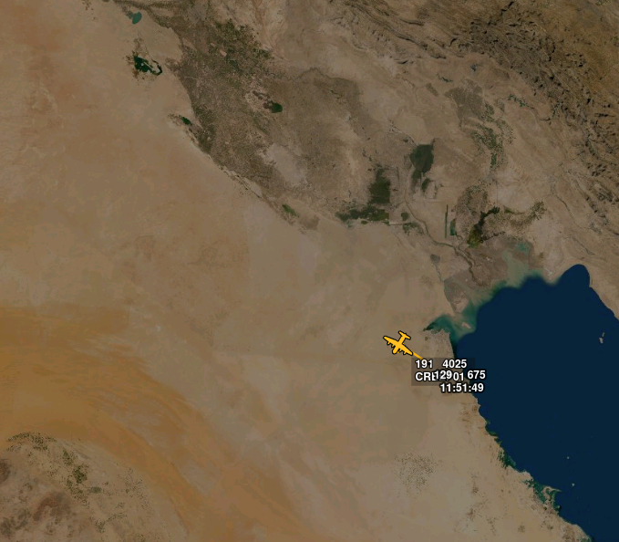 no_itsmyturn's tweet photo. #USMC 🇺🇸 KC-130J 
167984 | #AE20B9 | #CREEP01 
Outbound Ahmad al Jaber AB #Kuwait 🇰🇼 https://t.co/D7wudOmaM9