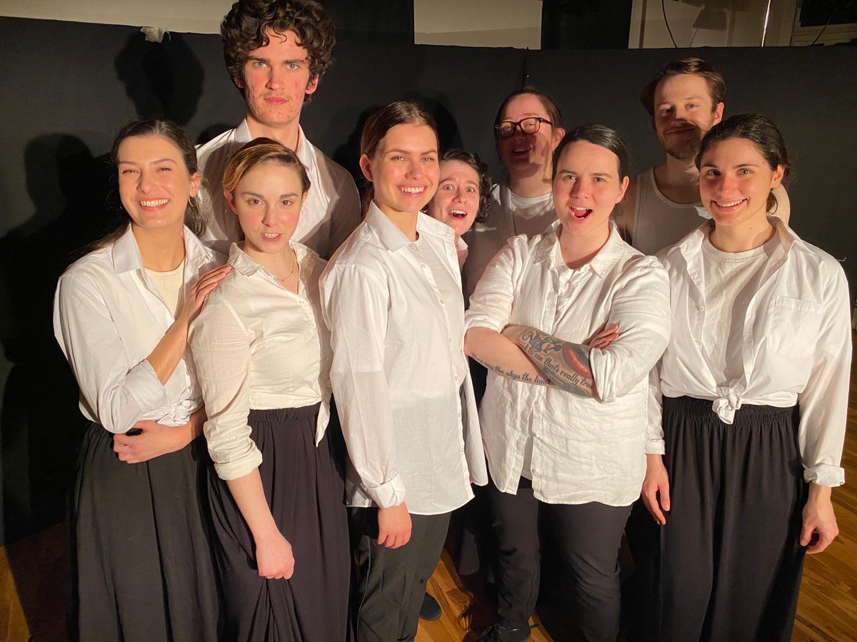TuriniLetizia's tweet photo. The cast of Our Country's Good, (@hello_acs) ladies and gentlemen. Sadly, we've concluded with our performances, after week of stress, hard work and tears. What an experience to work with this bunch of talented actors. I'm so proud of what we've achieved

#acting #theatre https://t.co/8ncG5XI125