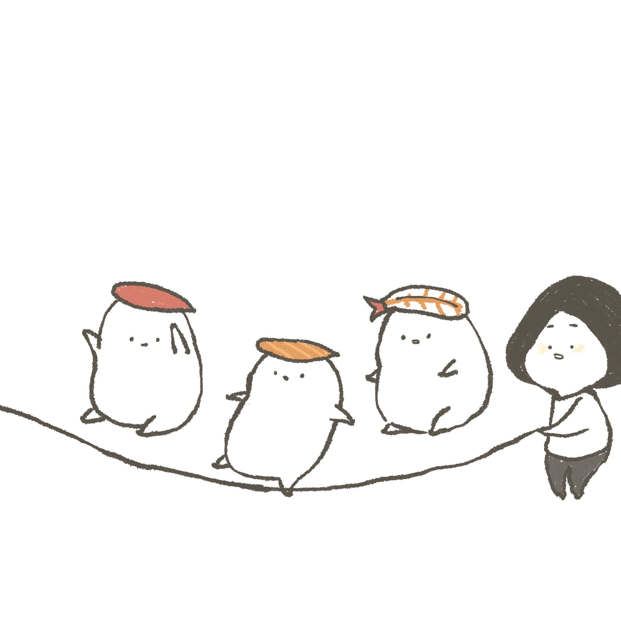 تويتر おおもり على تويتر お寿司たちと大縄とび イラスト そぼかわ T Co Cxowpkndrr
