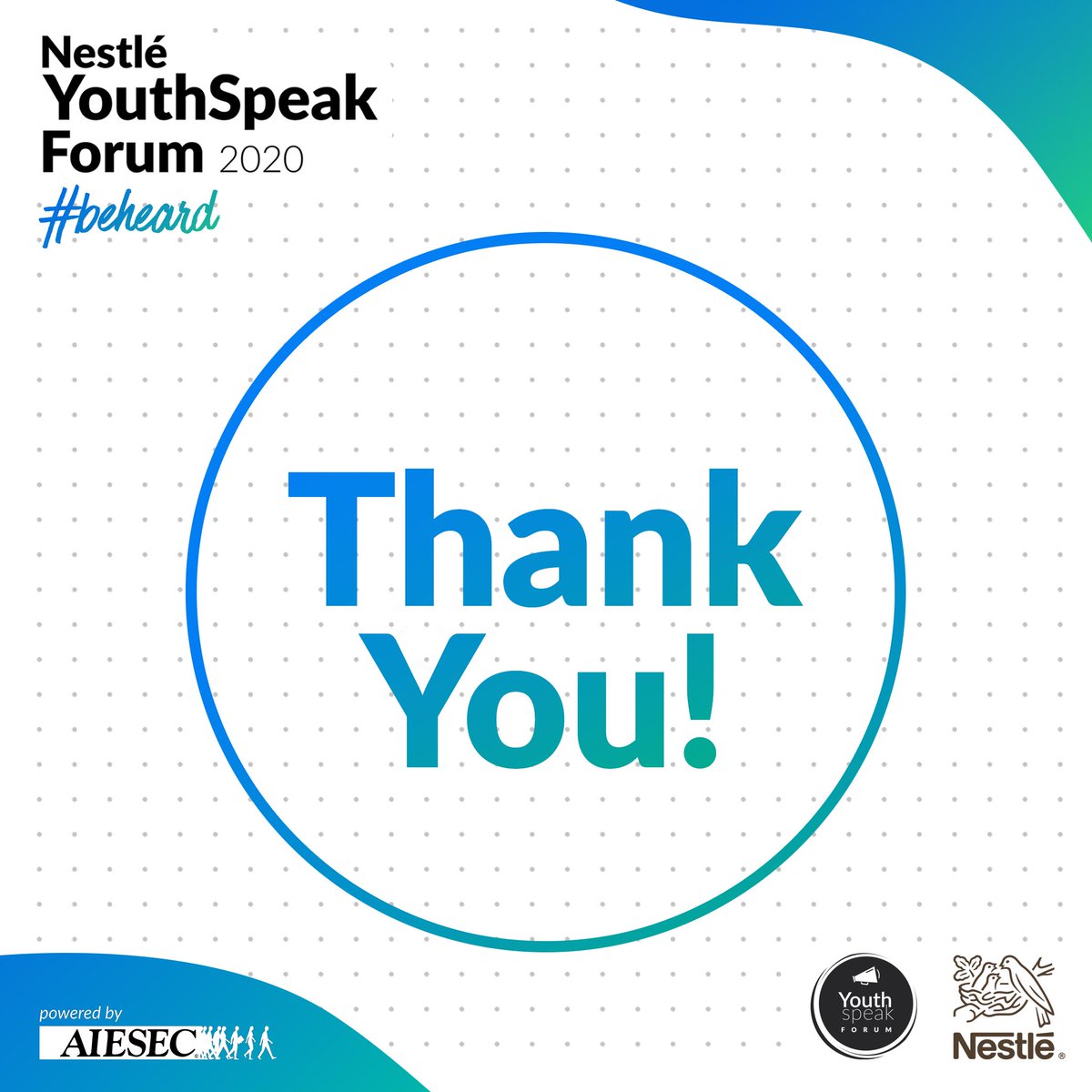 AIESEClk's tweet photo. Thank you all YouthSpeak participants for joining in!
Hope you had an impactful experience.
Empower. Engage. Commit.
#AIESEC #AIESEClk #AIESECwithNestlé #Nestlé #Milo #Arimac #YouthSpeak #beheard #Youth4GG #SDGs #GlobalGoals https://t.co/A96DkCMb0v