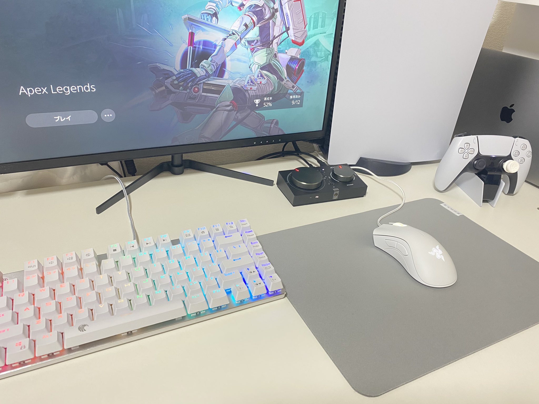 Twitter 上的 Kou Ps5買ってから白デバイスを嫁に頼んで買ってだいぶ揃いました マウスはrazer Deathadder Essential マウスパッドはrazer Pro Glide キーボードはe元素 白デバイスかっこいい お前らのpcデスク周り晒していけ Ps5 Razer Apex T Co Twitter 上的 Kou Ps5買ってから白デバイスを嫁に頼んで買ってだいぶ揃いました マウスはrazer Deathadder Essential マウスパッドはrazer Pro Glide キーボードはe元素 白デバイスかっこいい お前らのpcデスク周り晒していけ Ps5 Razer Apex T Co