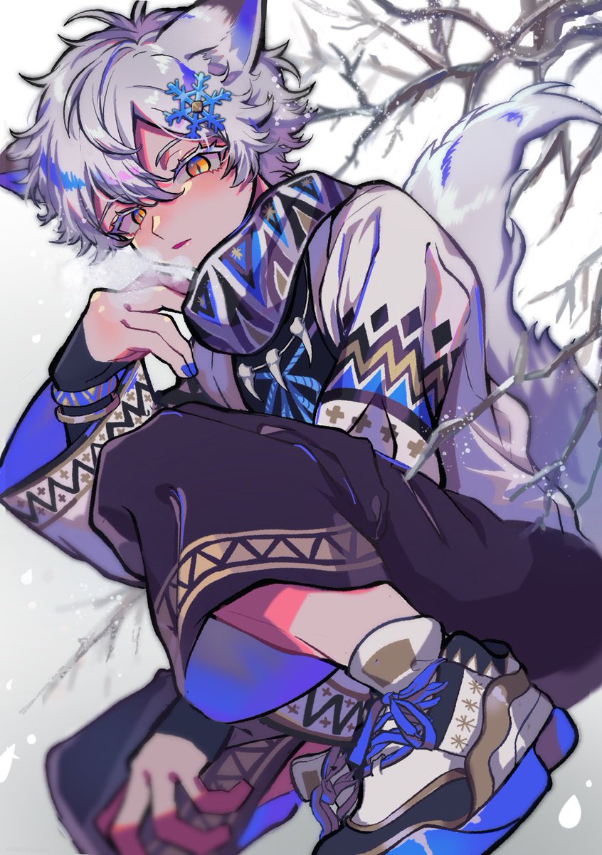 雪の狼 ハルアキのイラスト 雪の狼 ハルアキのイラスト