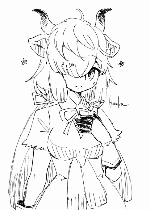 話題の彼女、ヤクさん
#けもフレ
#けものフレンズ 
