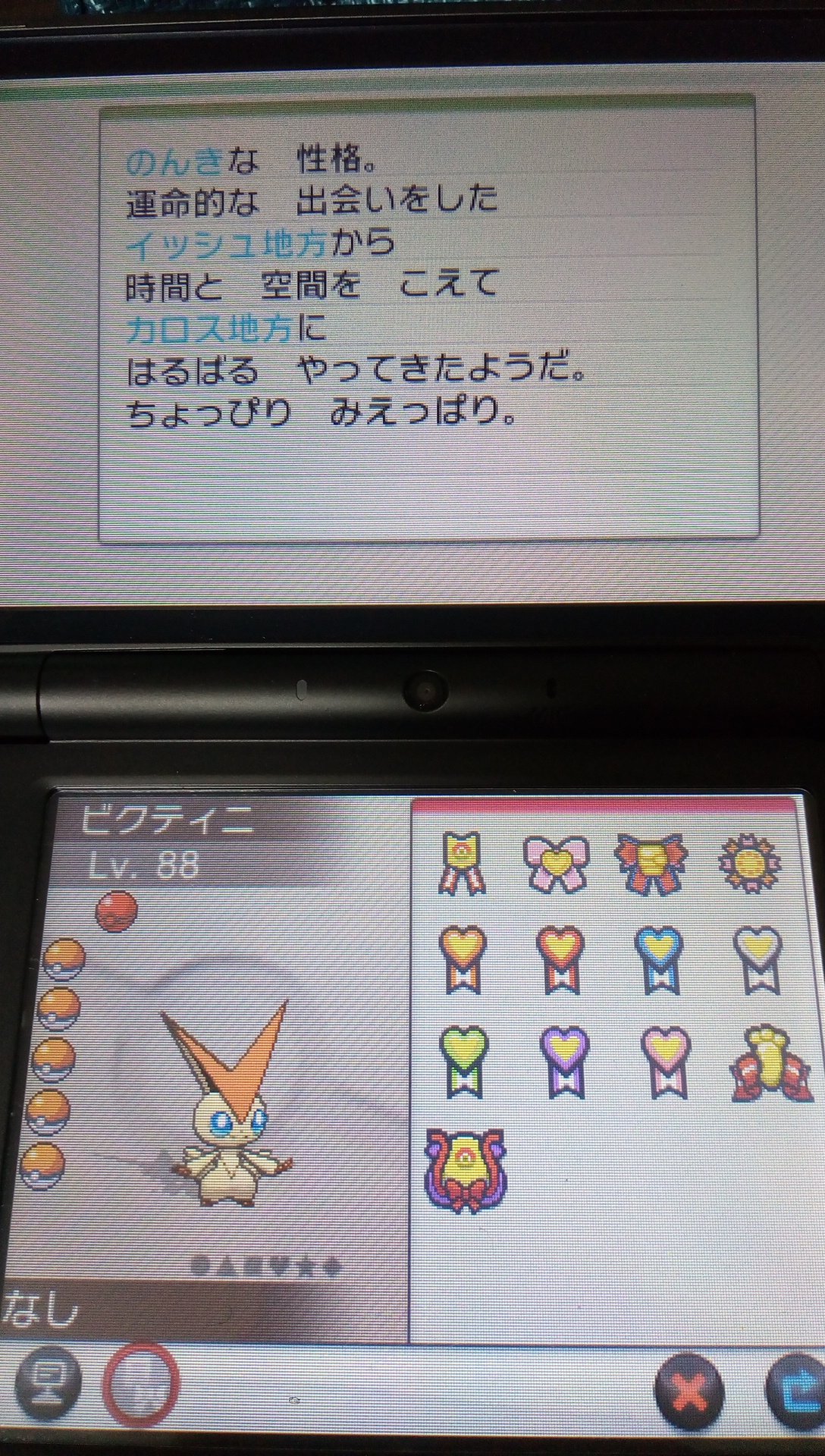 No 38 ポケモン 第6世代でのリボン収集終わりました 1匹のポケモンにこれだけリボンを付けてあげたのは初めてです 名残惜しいですがカロス地方とホウエン地方にお別れをつげ 今日の最終便でアローラ地方へ向かいます ポケモンxy