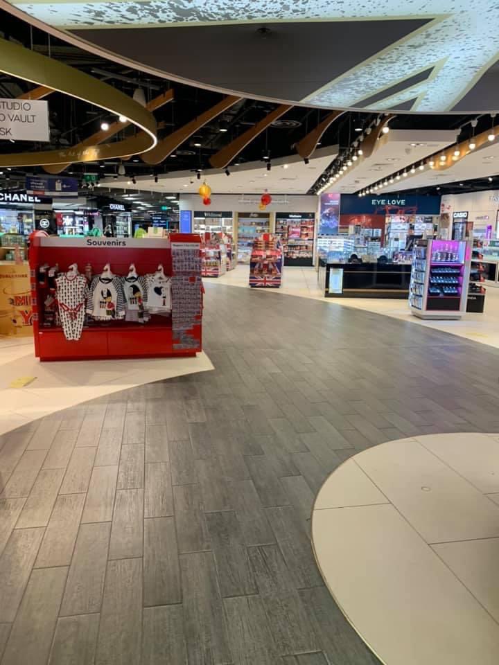 claireobt's tweet photo. 🌴 Yippee on our way to sunny Tenerife

✈️ All checked in and excited for take off 

✅ Social distancing and all precautions being followed and adhered to.

✅ All duty free open but no bars. Just Pret. They knew we were coming.
#travel #airport #COVID19 #travelsafely https://t.co/DFT1EA5Txg