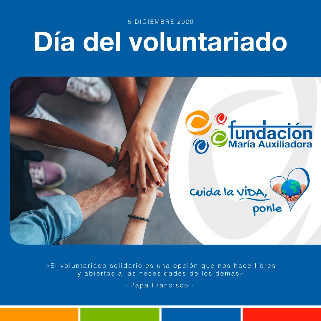 𝘿𝙞́𝙖 𝙄𝙣𝙩𝙚𝙧𝙣𝙖𝙘𝙞𝙤𝙣𝙖𝙡 𝙑𝙤𝙡𝙪𝙣𝙩𝙖𝙧𝙞𝙖𝙙𝙤

Gracias a todas las personas voluntarias por vuestra dedicación, por regalar vuestro tiempo, por vuestro gran corazón que late siempre en favor de los que más lo necesitan.

#DiaDelVoluntariado 
#CuidaLaVidaPonleCorazón