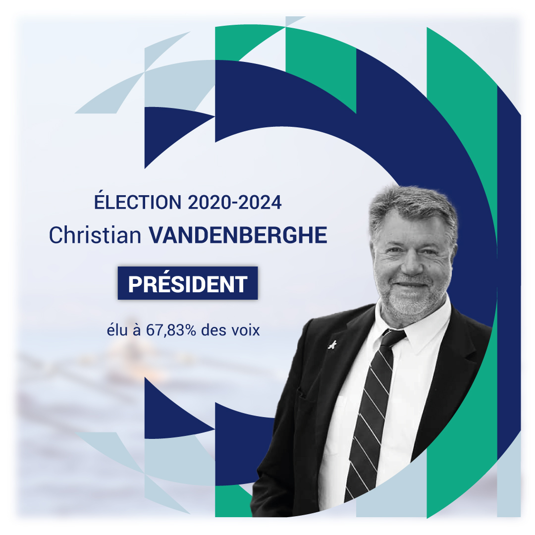 Christian VANDENBERGHE, élu nouveau Président de la <a href="/FFAviron/">Fédération Française d'Aviron</a> lors de l'Assemblée Générale Élective du 5 décembre 2020. bit.ly/3op3cov