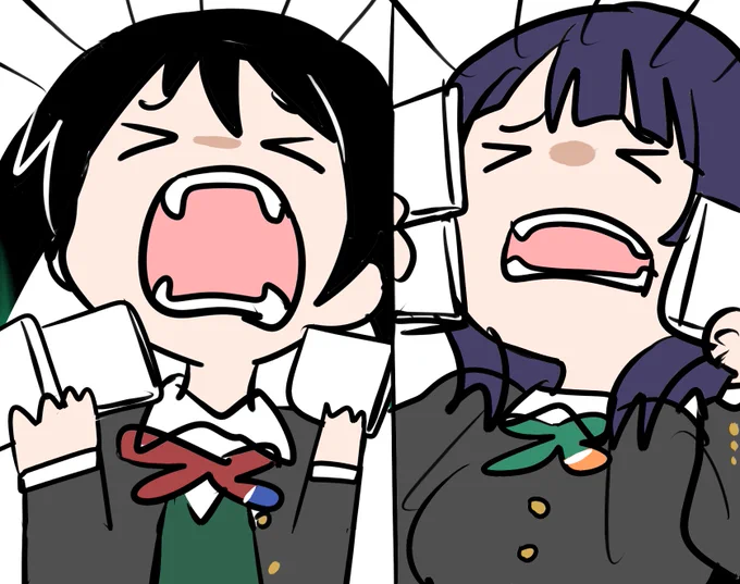 #虹ヶ咲 

??ヒトリダケナンテエラベナイヨォーーー!!!(2画面) 