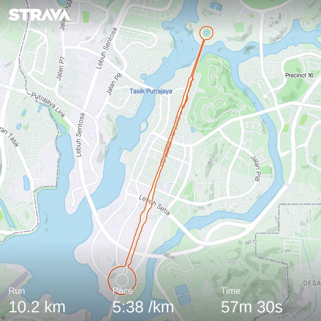 Samirfan96's tweet photo. 5/12/2020 - Alhamdulillah, managed to achieve sub 60 target today (Thank you pacer @ihsan2214 &amp; @muhdfirzuan 🙏🏽😂) Blessed kind of Saturday and 10 KM KLSCM Virtual Run 2020, done and dusted ✅🔥 https://t.co/2gUhIqC1AJ