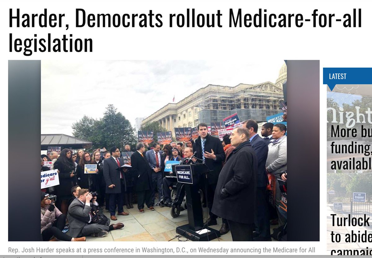 Cox won in 2018 on a surge of activist energy by fewer than 1,000 votes.Other Dems who flipped similar CA districts -- like  @MikeLevin,  @JoshHarder,  @katieporteroc -- leaned into that energy and improved their margins, winning re-election.Harder was even at the unveiling