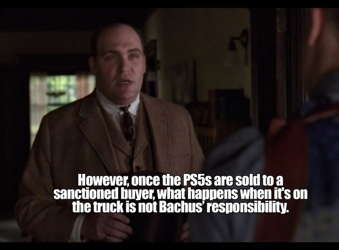 HoldMyBread's tweet photo. This week the #GlutenGang stumbled onto an old business model for a new product. 

#PS5 #BoardwalkEmpire #HBO #HoldMyBread #CyberPunk2077 #IWearAMaskBecause

https://t.co/FDLVUY7BYv https://t.co/AmOItE07GP