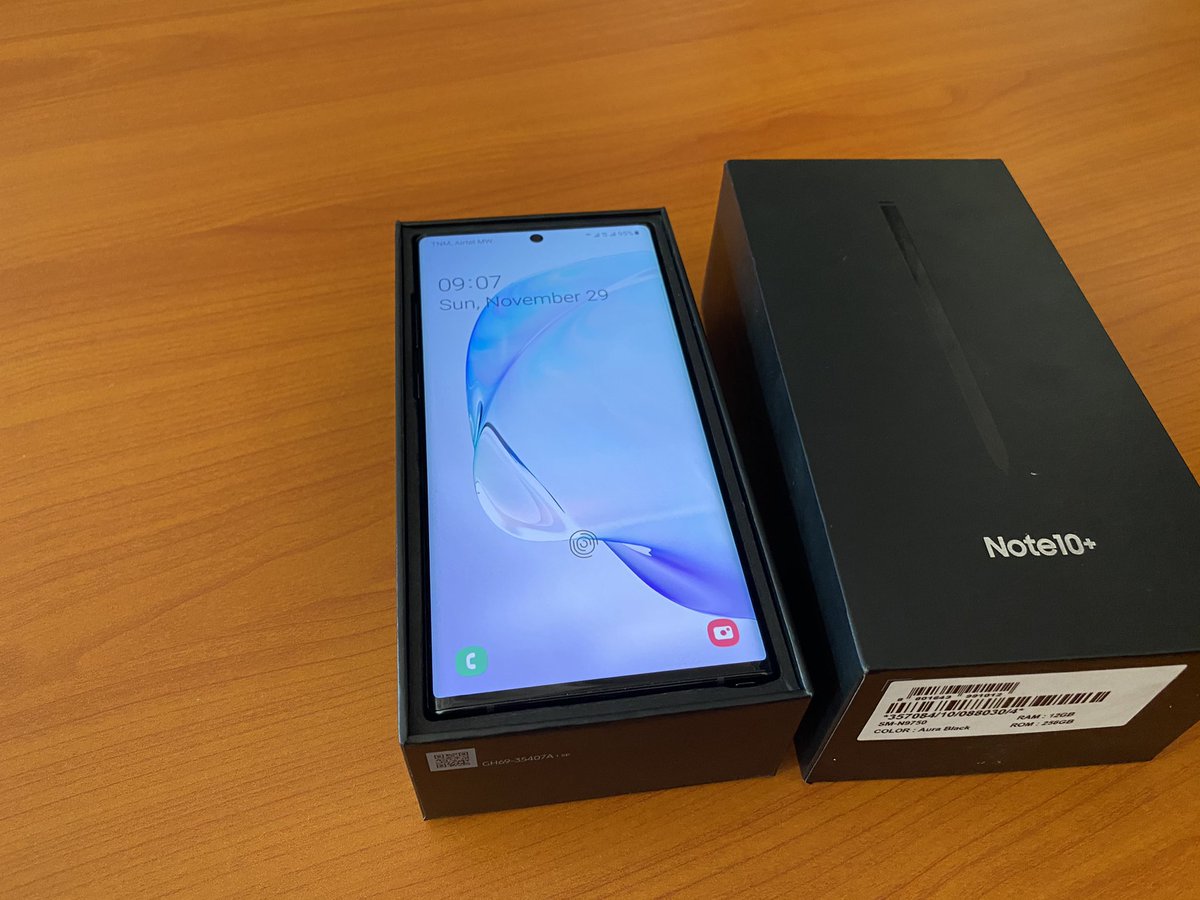 MegaStoresMw's tweet photo. (1) Samsung Galaxy Note 10 Plus K499,000. Save K150,000
(2) Apple MacBook Air—K550,000. Save K100,000
(3) Apple iPad 2017—K185,000. Save K35,000
(4) Apple iPad Mini 2, 32GB, WiFi—K99,999. Save K20,000
(5) Apple iPhone 11 Pro Max—K1.150m. Save K100,000
(6) LG ARX 10—K550,000. https://t.co/LuI30vWebK