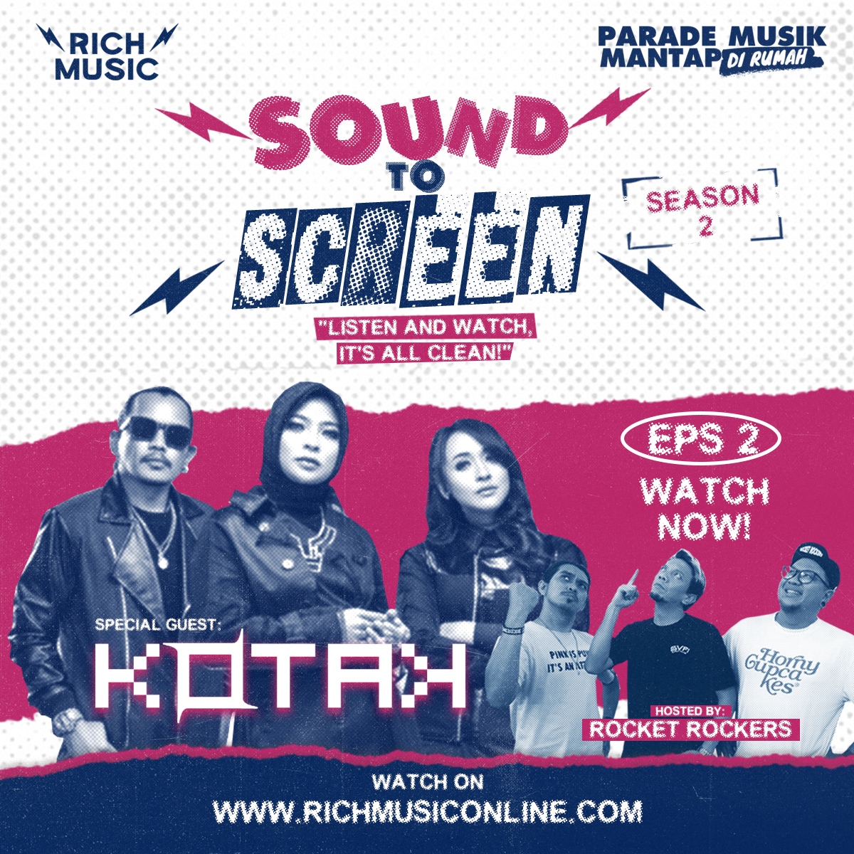 richmusiconline's tweet image. @kotakband_  SUDAH SIAP BERAKSI! Lesgo langsung tonton program ini eksklusif cuma di l8r.it/ZEWN sekarang juga! Enjoy!
-
#ParadeMusikMantapDiRumah
#SoundToScreen
#richmusiconline
#MusicWithoutBorder