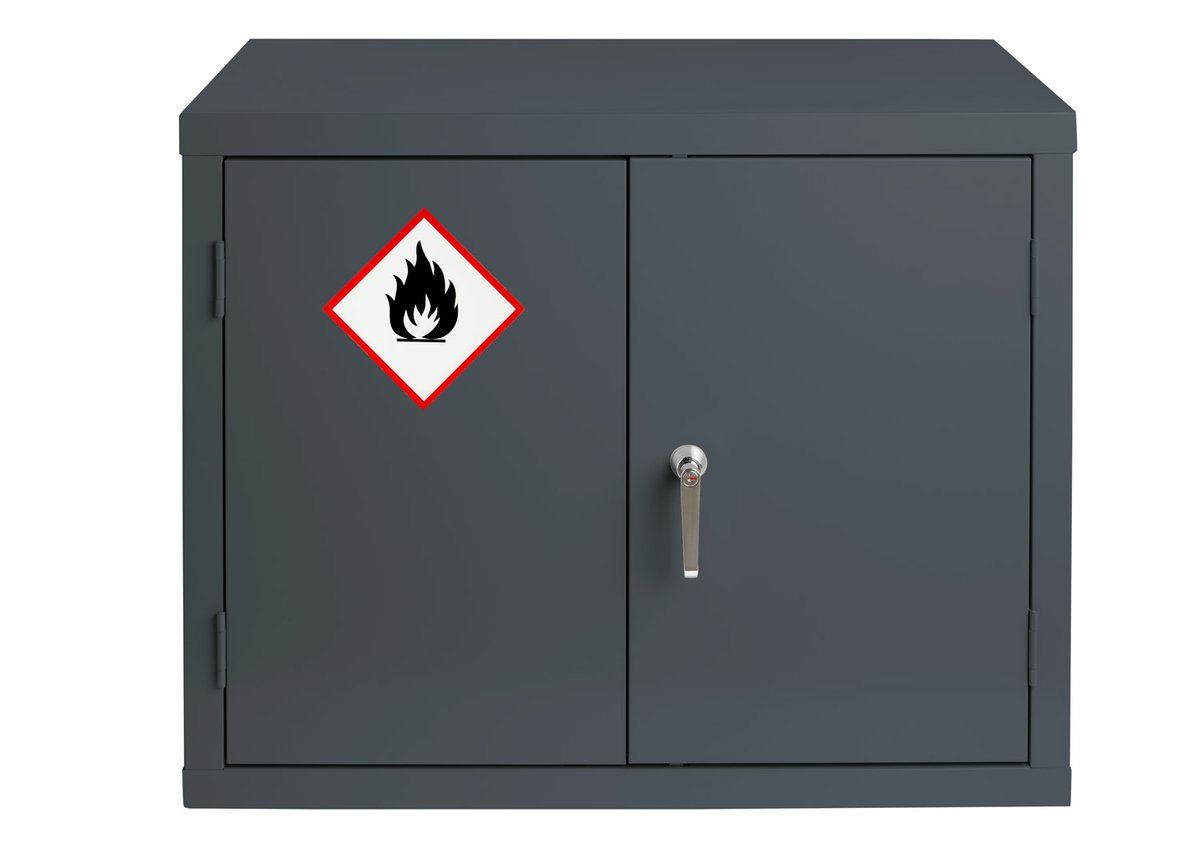 JamesBedfordLtd's tweet photo. Yellow might be the traditional colour for flammable storage cabinets but we also do them in Blue Grey - here's today's Advent Calendar reveal! https://t.co/pZhkeHrRCl #sitesafety #manufacturing #engineering #facilities #firesafety #flammablestorage #firesafety #healthandsafety https://t.co/ZkD6y5o6vw