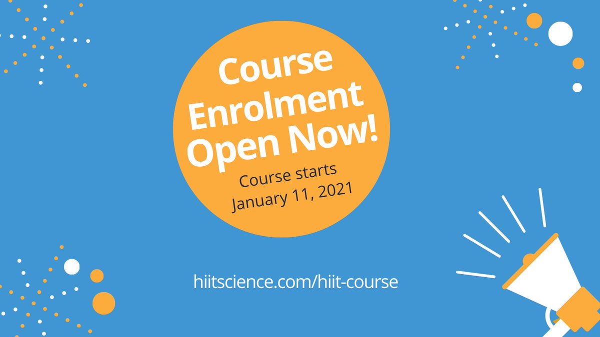 Gain a Competitive Edge for Your Athletes, Your Team, and Yourself 

Enrolment is now open for the Science and Application of HIIT Course! 

Enrol and find out more here: hiitscience.com/hiit-course/