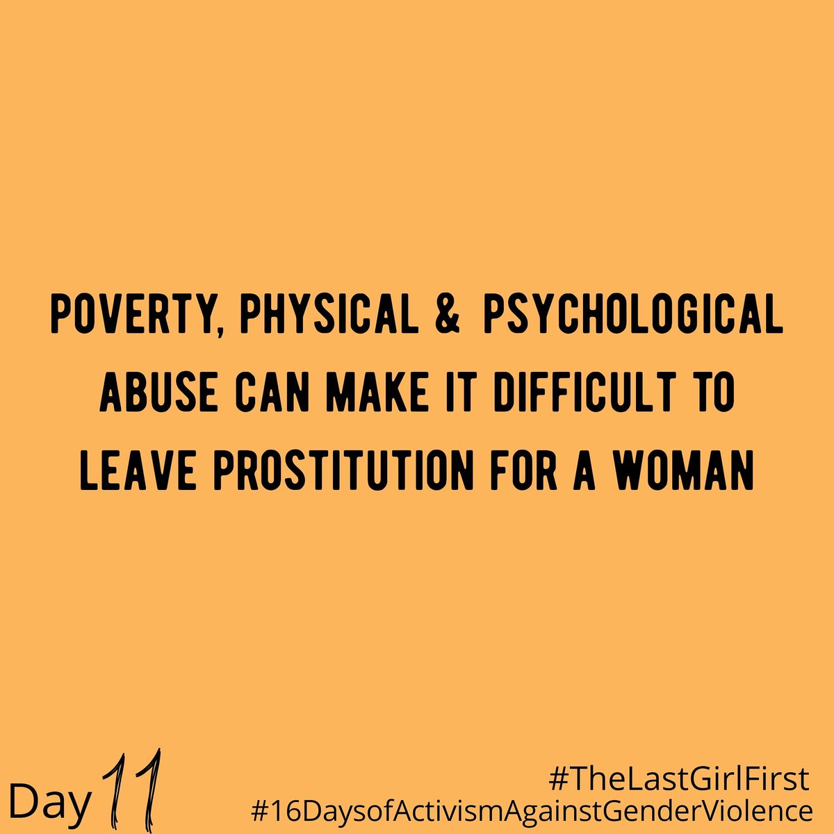 LastGirlFirst1's tweet photo. #16DaysOfActivism #OrangeTheWorld #endExploitation #theLastGirlFirst https://t.co/qZNnVwm1wB