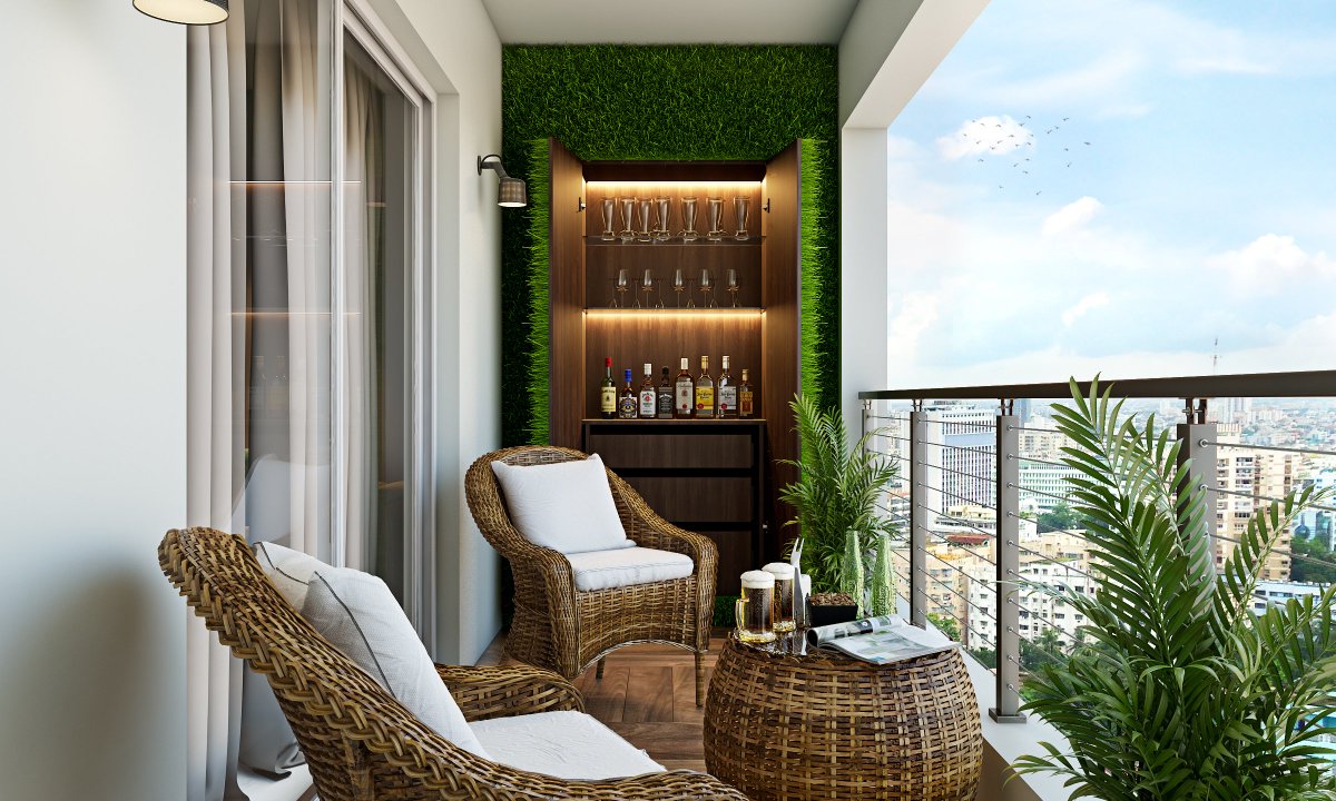 DC_DesignCafe's tweet image. #Weekendvibes
This small, functional and adorable Balcony with its hidden bar unit will leave your guests awestruck this party season.

#barunit #bardesign #homebar #homebardesign #barcabinet #houseparty #newyearparty #christmasparty #balconydecor #spacesavingdesign