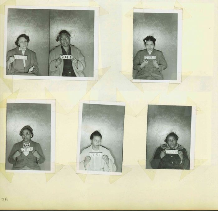"One of city tactics to try to derail boycott was to dredge up an old law prohibiting organized boycotts. At end of Feb. 1956, city indicted 89 boycott leaders including Rosa Parks." More via  @jeannetheoharis Read   https://rosaparksbiography.org/bio/the-city-tries-to-break-the-boycott/