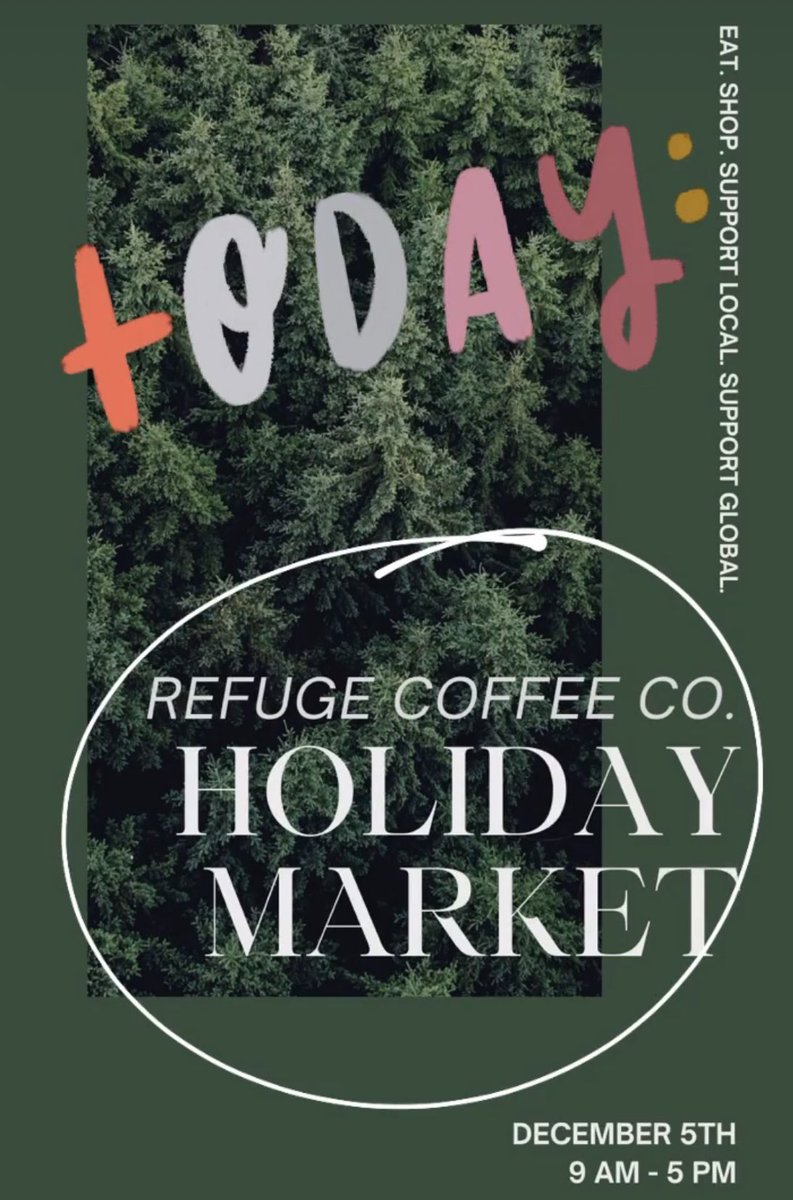refugecoffeeco's tweet photo. Today! https://t.co/RbJuKs4sWD