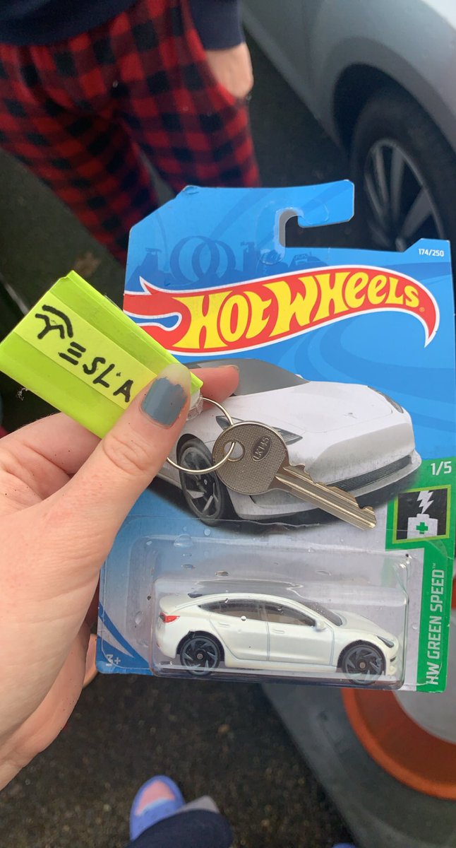 Jade_Townsend_'s tweet photo. Thank you to my friends for helping me achieve my dream of becoming @DavidDobrik even got me my own Tesla! https://t.co/h4HuoLLSlL