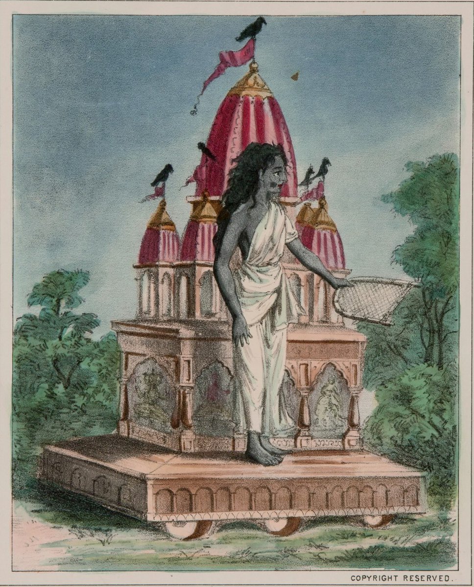 But as Tantra is non-dual & is not simply about transcending limitations but embracing & transforming them, Dhumavati represents both ignorance of darkness & the sacred darkness of Non-Being out of which creation arises.