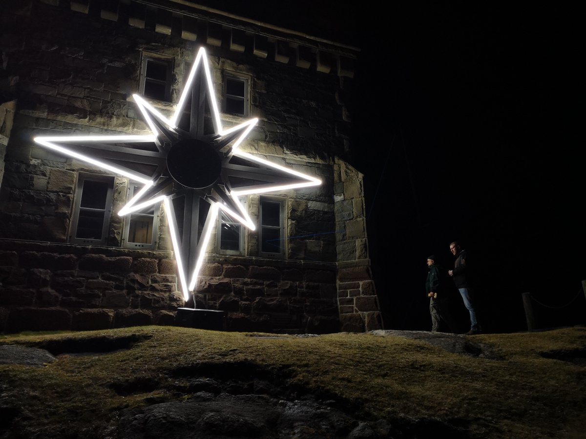 In these times of distance
We yearn for connection
For hope.

We look to the stars and know
Even while we’re apart
We are in this together
And we’ll get through.

From atop Signal Hill
We send hope and best wishes to you and yours for this holiday season.