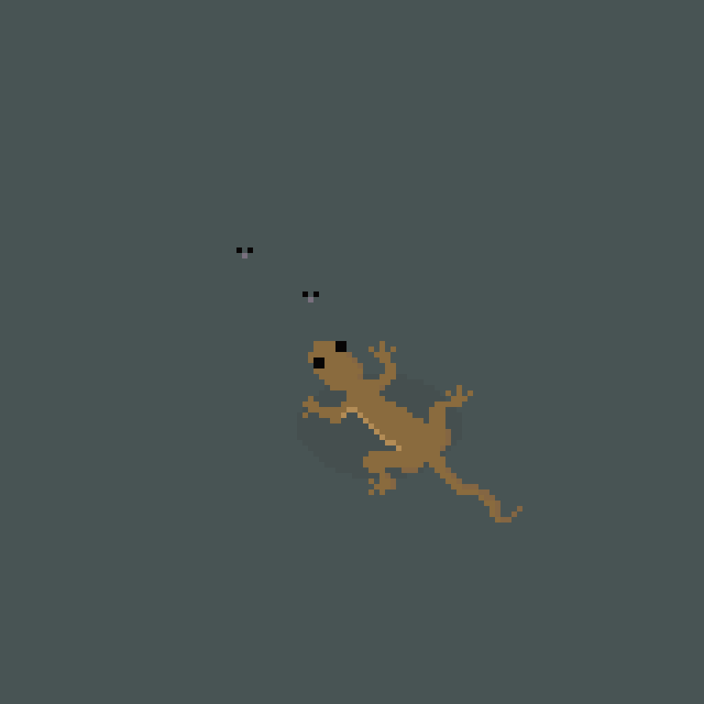 spriteIyso's tweet photo. #GuardAnimal against flies #pixel_dailies #gecko https://t.co/0zia5kg6u0
